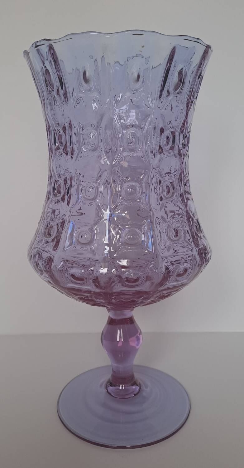 Large vase in the shape of Murano glass from the 1960s.