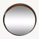 Vintage round wall mirror Syla 710, France 1970