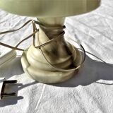 Complete table lamp in alabaster around 1950/1960 old