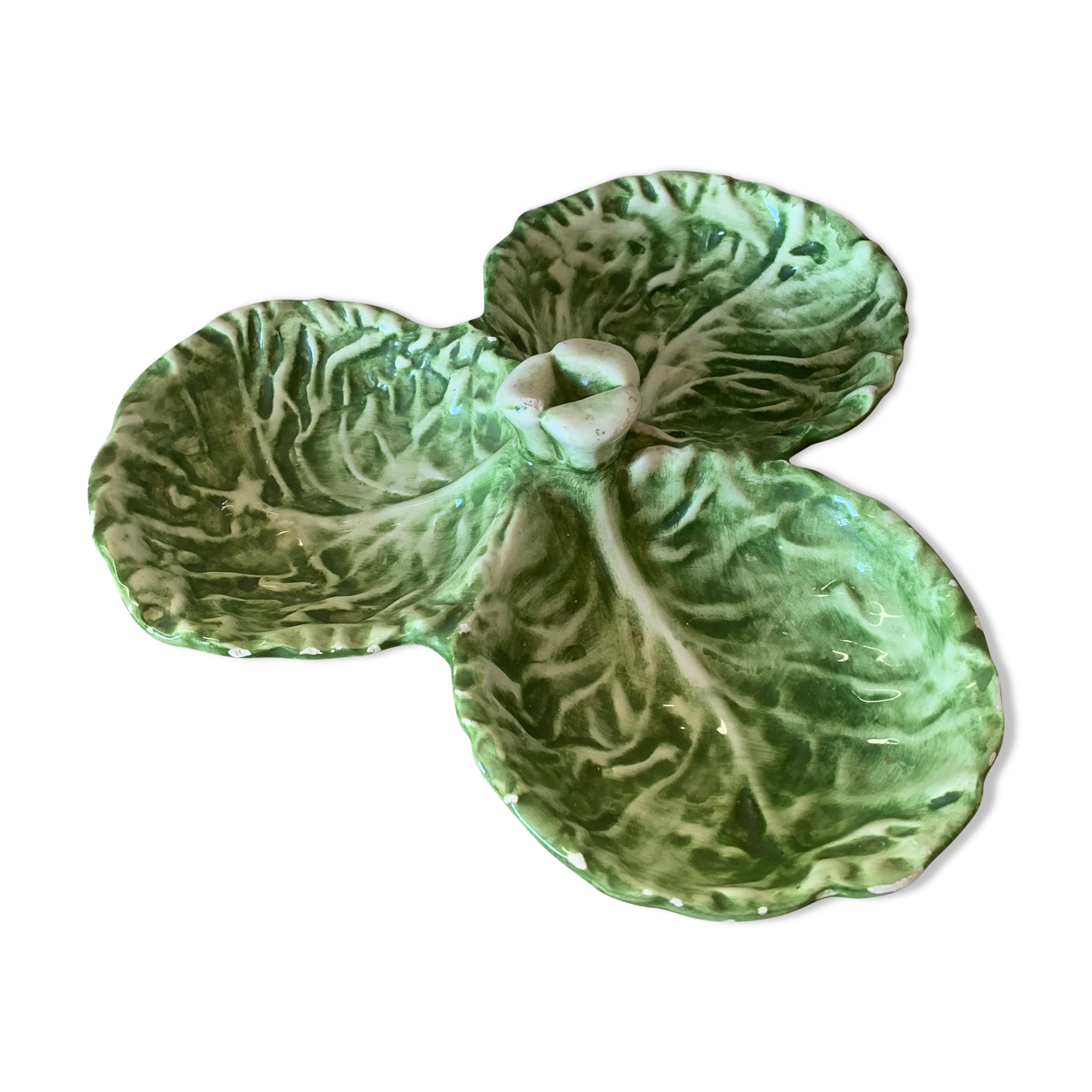 Flat slurry cabbage leaves