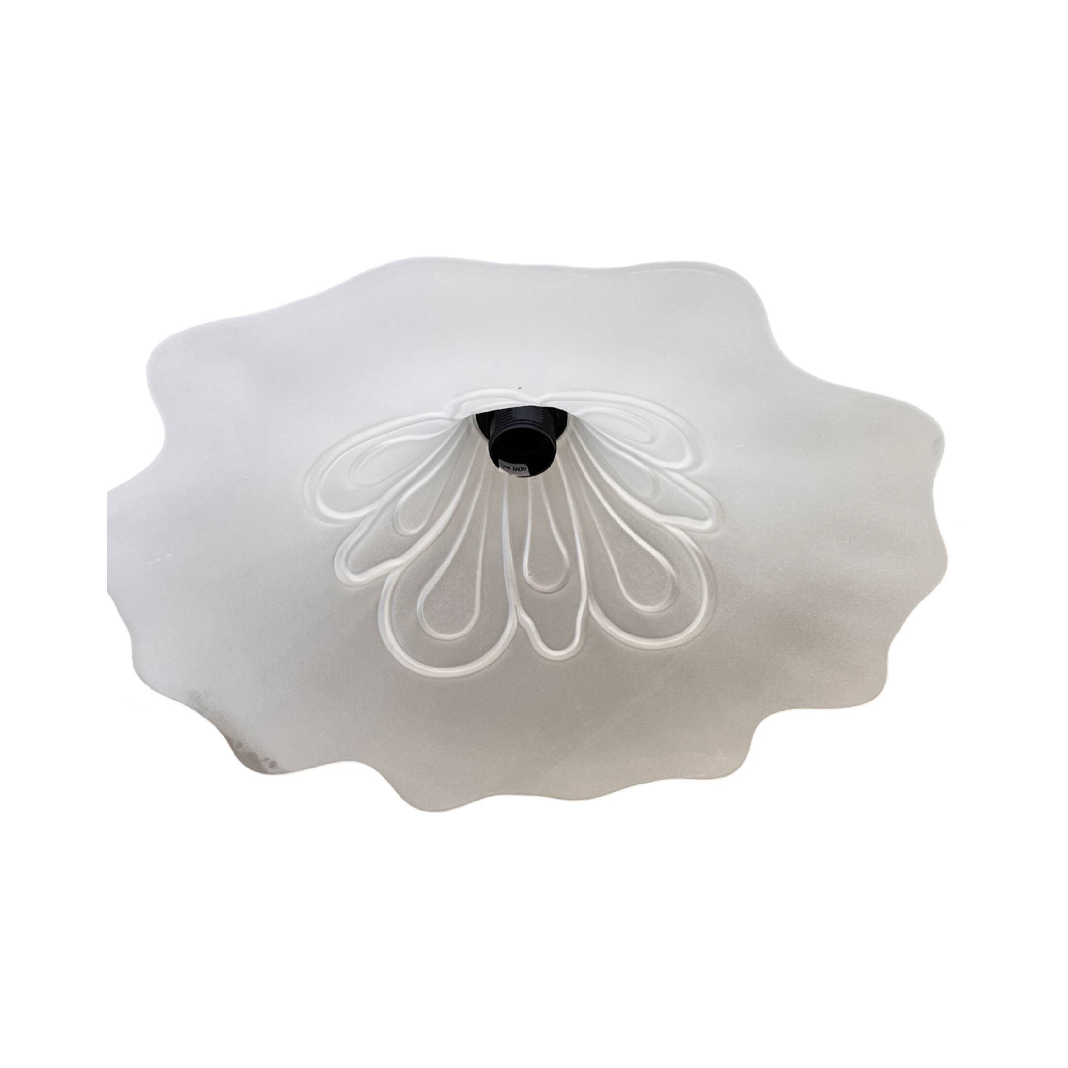Flower shape hanging lamp, Narva Leuchen, Germany, 1970s.