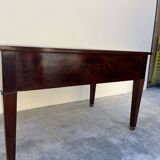 Empire style desk in solid mahogany, 19th century