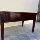Empire style desk in solid mahogany, 19th century