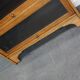 German Oak Bookcase with Folding Doors In Style of Globe Wernicke, ca 1930s