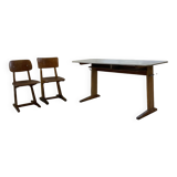 Casala desk and 2 chair set