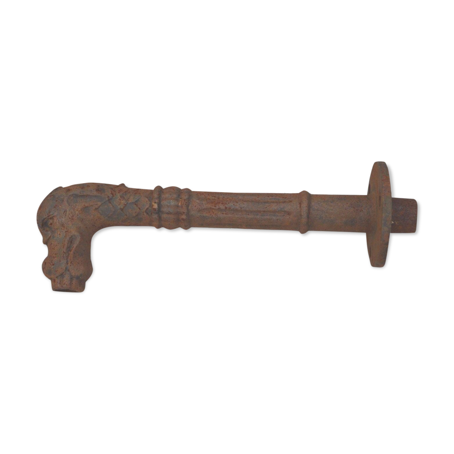 cast iron faucet for Provencal fountain or basin / dolphin