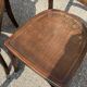 6 chaises bistrot bois courbé vintage