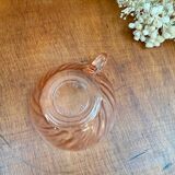 Set of 4 Rosaline pink glass coffee cups