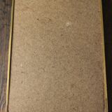 Large rectangular wooden mirror tray with vintage gilding