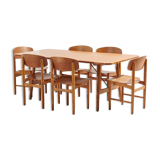 Teak dining set by Børge Mogensen for Søborg