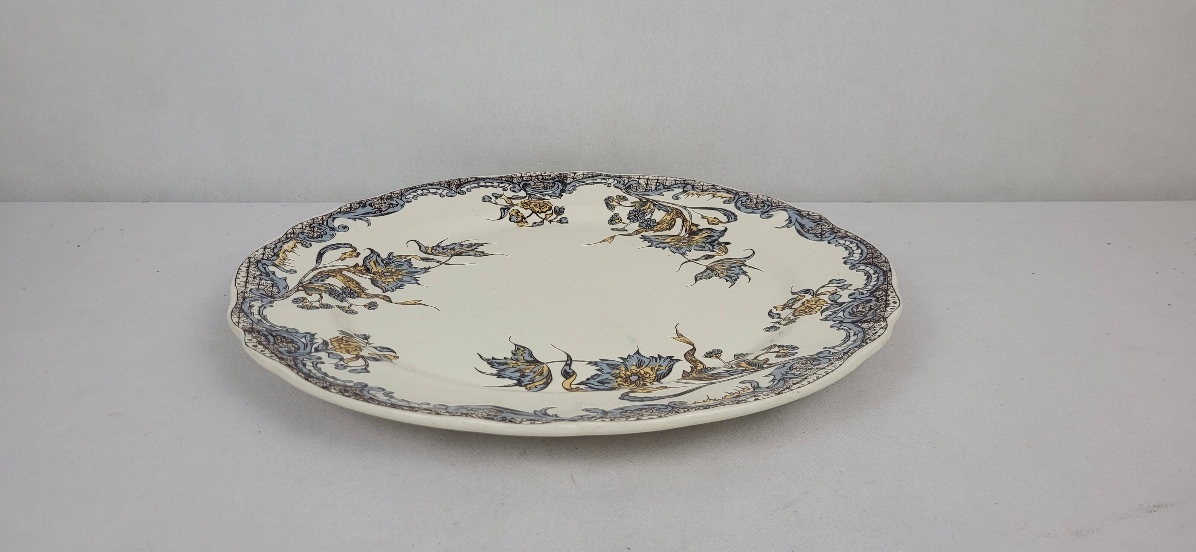 Salins earthenware dish, Chevreuse model