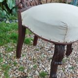 Chaise ancienne en bois style louis XVI