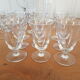 Service verres, carafe et pichet 33 pièces