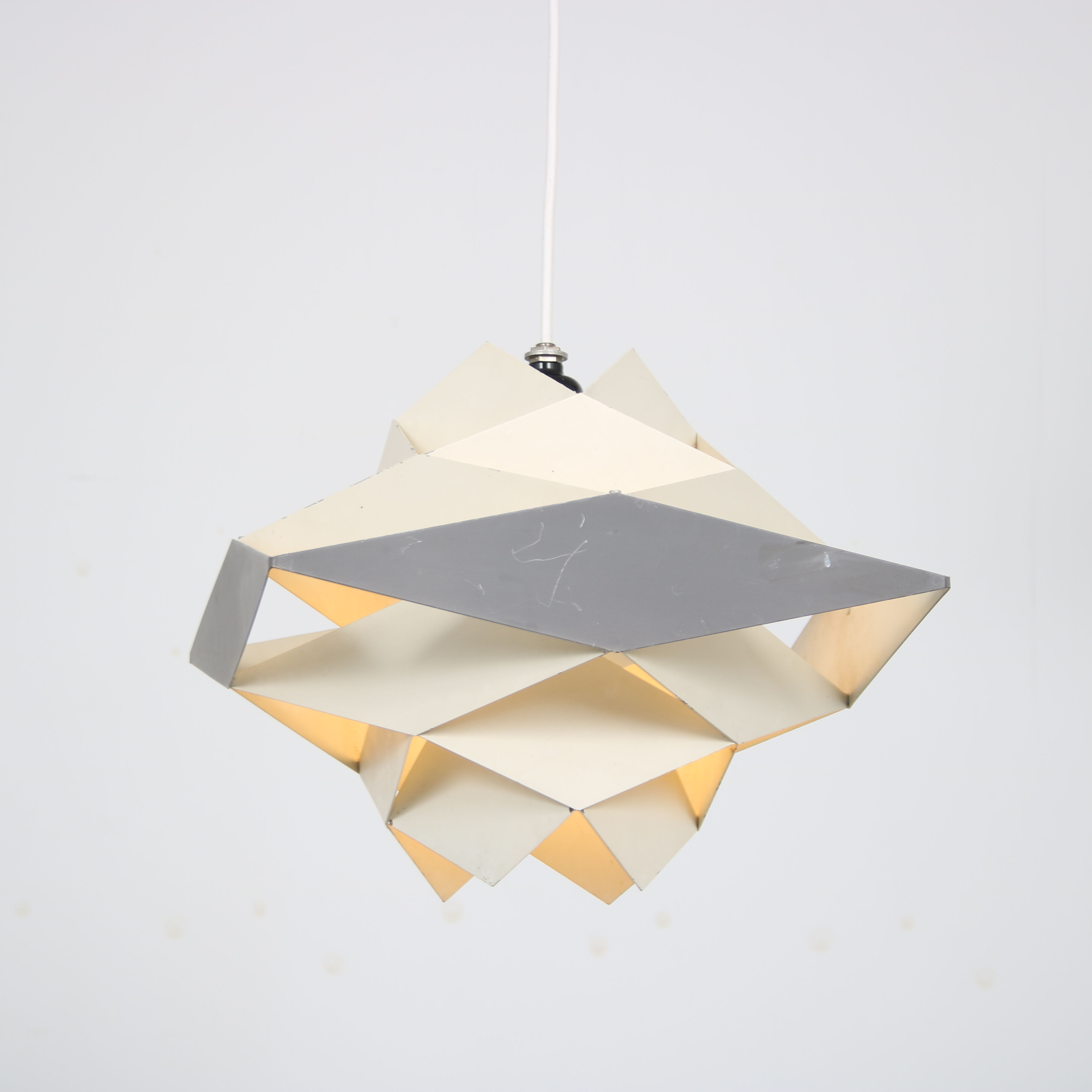 1960s “Symphoni” Hanging lamp by Preben Dahl for Hans Følsgaard A/S, Denmark