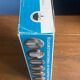 Set of 3 S22 candle holders and 9 vintage 1970 NAGEL modular candles in box.