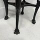 Asian style side table in natural wood, 20th century.