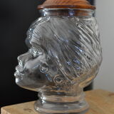 Moorish head candy pot