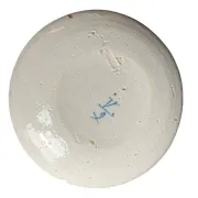 Delft, faience plate decorated in Kraak style, De Grieksche A manufacture, 18th century.