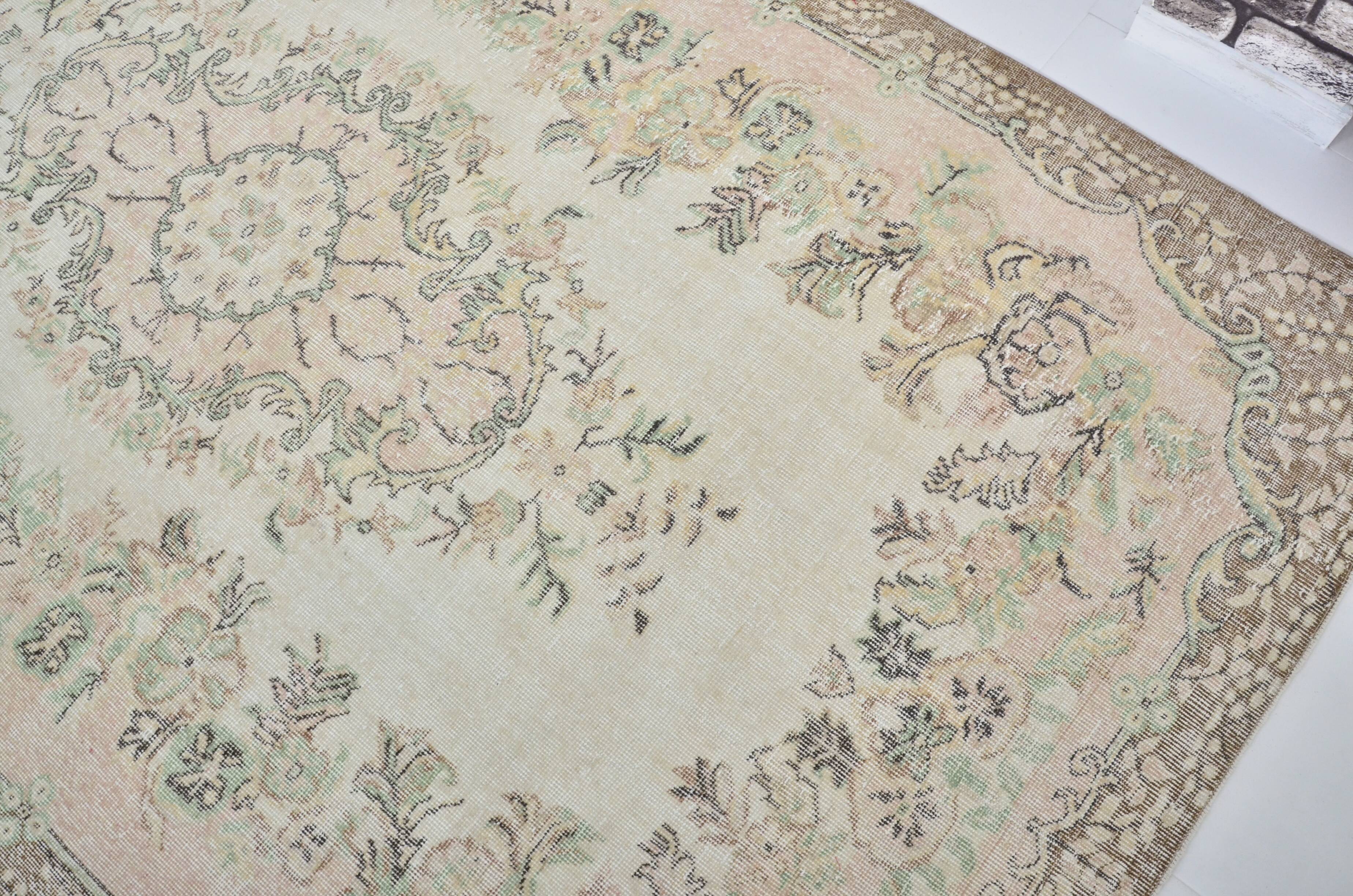 Turkish Oushak Handmade Carpet sku 3162