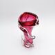 Twisted Murano Vase Sommerso Rose Italian Design 1960s