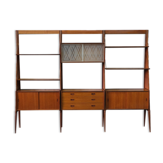 Mid Century Wall Unit by Einar Raknes, Norway 1960's