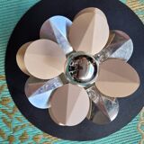 Vintage flower wall light
