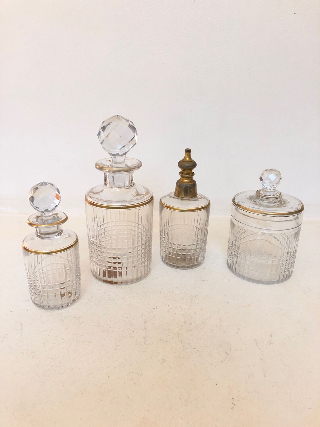 Service parfum Baccarat, 1900