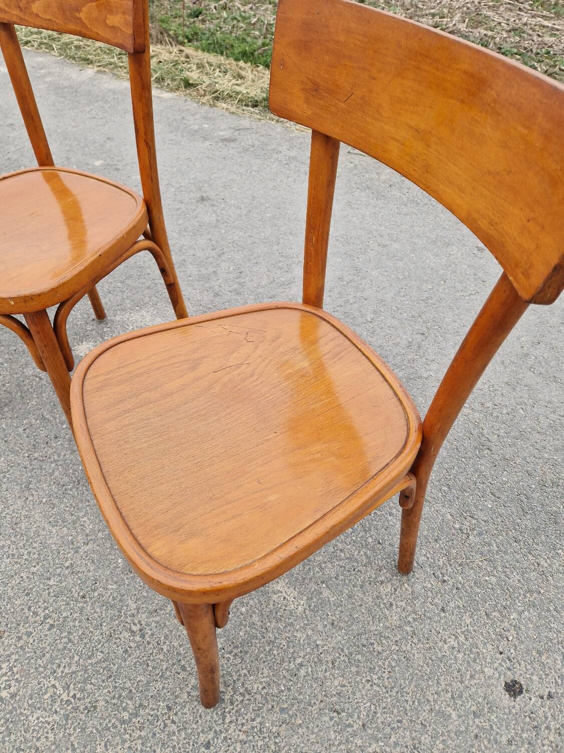 Set of 3 bistro chairs