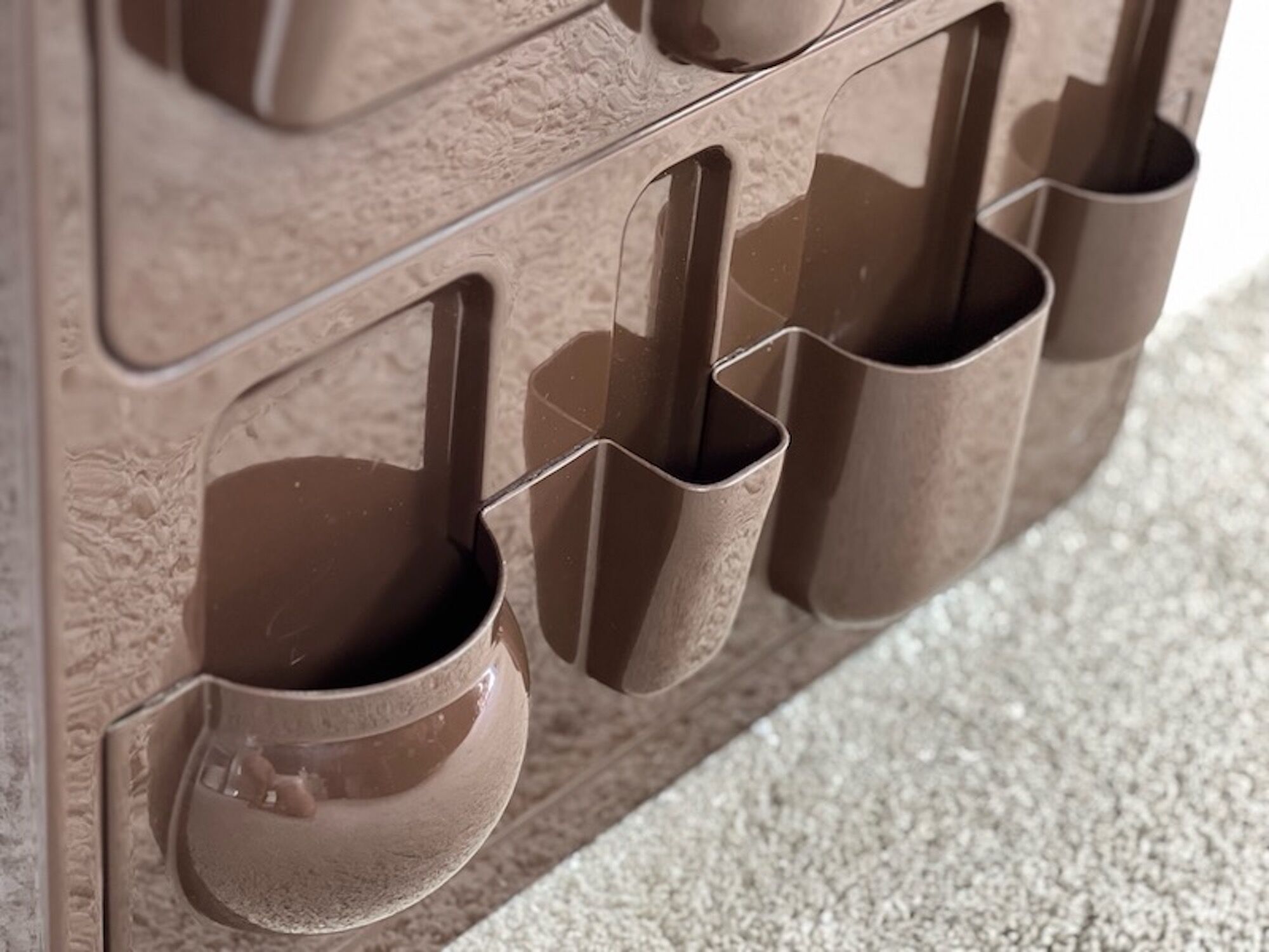 Étagère space age, années 70