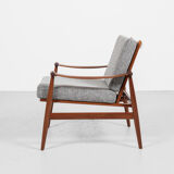 Midcentury Danish Spade Chair in teak by Finn Juhl for France & Søn 1960s