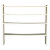 A Dutch wooden 1940s shelving unit in Modernist style