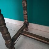 Wooden console 2 drawers antique Chinese style