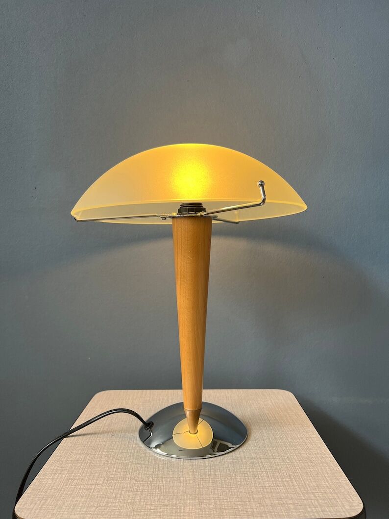 Mushroom table lamp Ikea Kvintol b9503 vintage