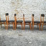 Set of 12 bistro chairs