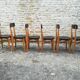 Lot de 12 chaises de bistrot