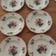 Set of 6 Digoin hollow plates