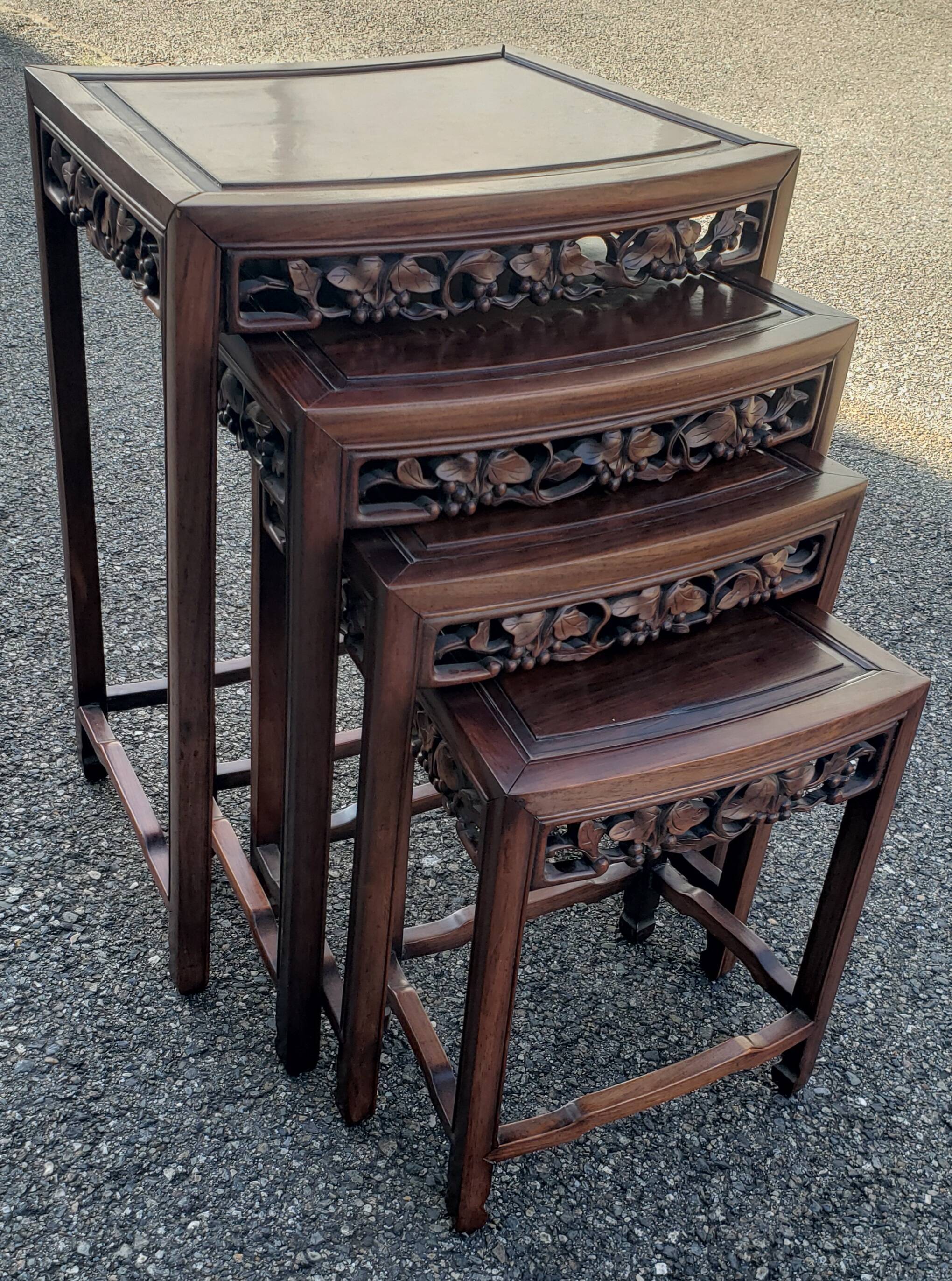 Nesting Tables Curved Tops