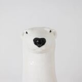 Valérie Courtet. Standing polar bear. Contemporary work