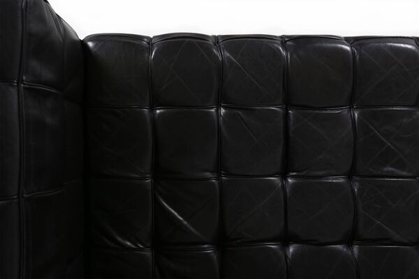 Canapé Kubus 8020 par Josef Hoffmann pour Wittmann, 1980s