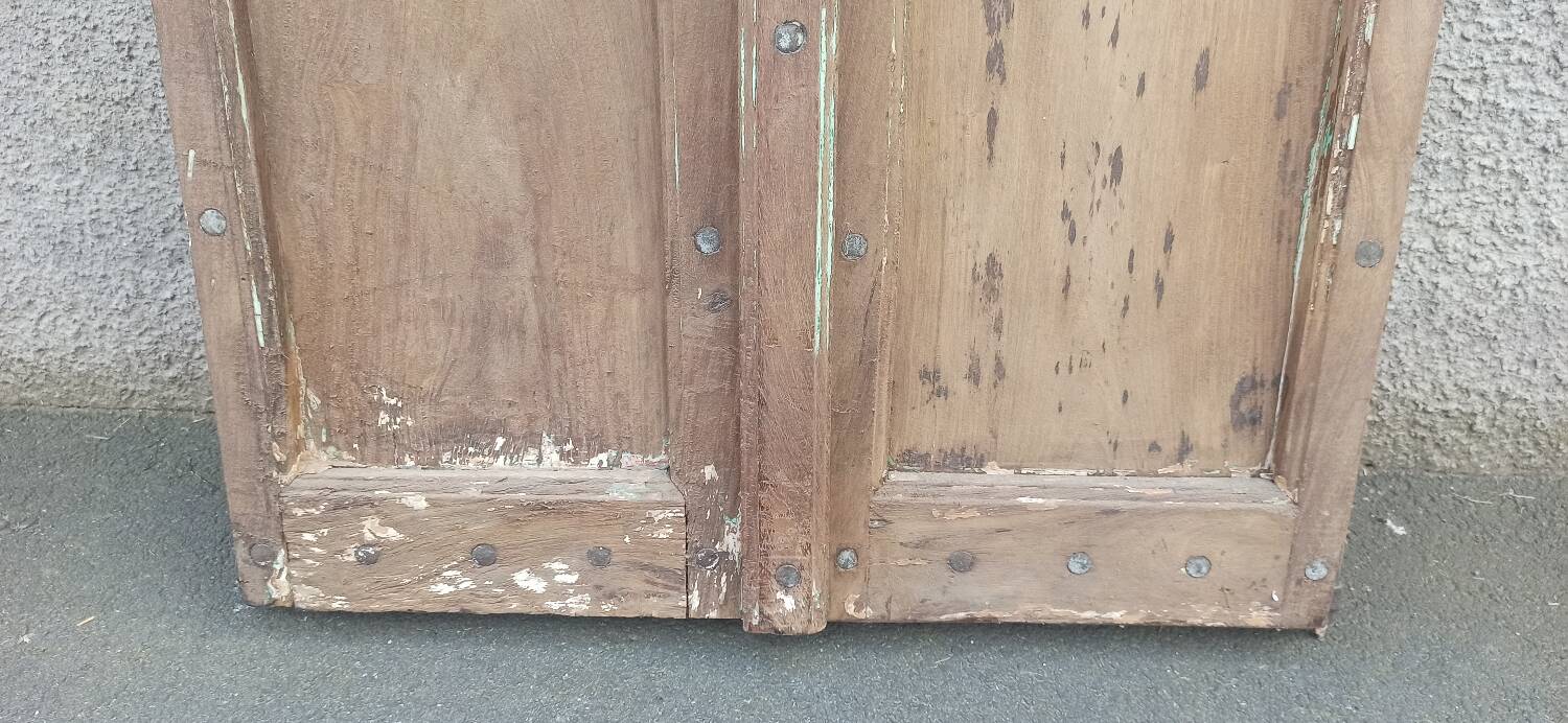 Old wooden door