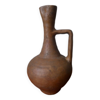 Ceramic jar pottery handmade terracotta vase soliflore decoration countryside slow