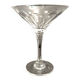 Set of Twelve Crystal Martini Glasses by Christinenhutte, Germany
