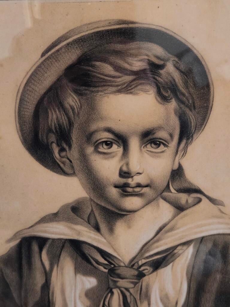 Portrait of the little sailor