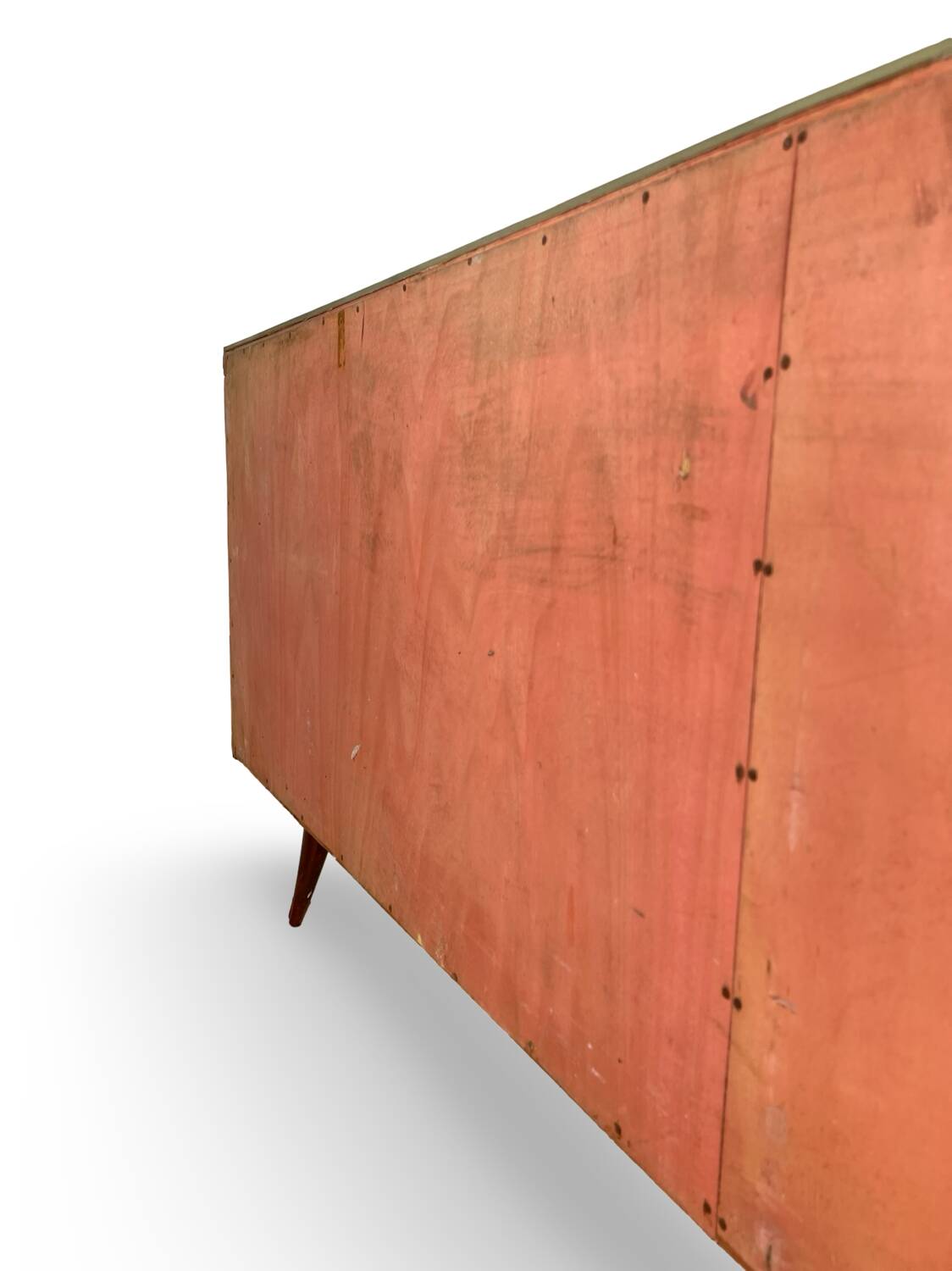 Commode en placage de palissandre avec plateau en onyx vert