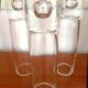 Set of 3 T. WIRKKALA vases for K. Littala, blown crystal, vintage