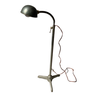 Industrial metal foot lamp