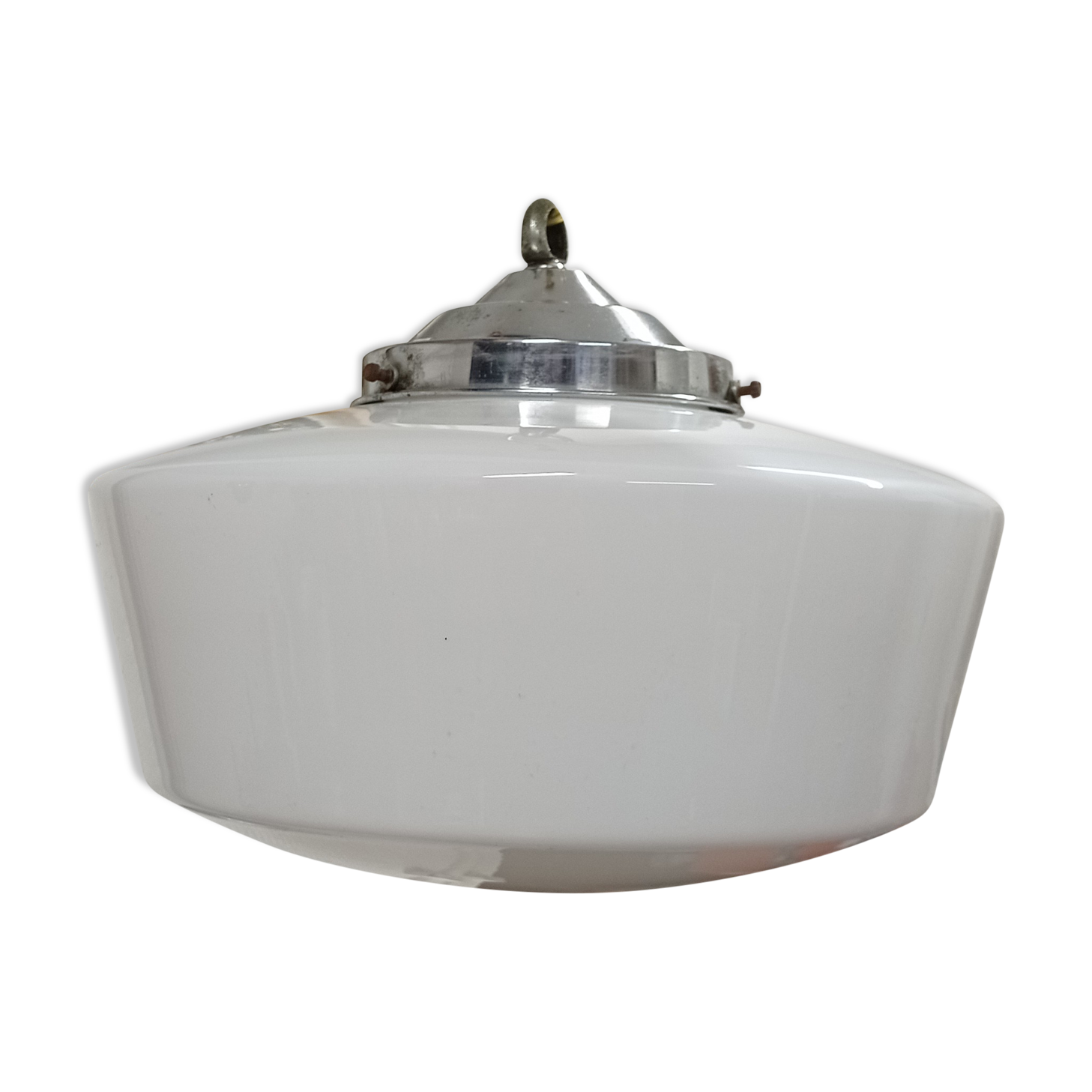 Art Deco opaline pendant lamp