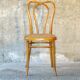 Set of 4 bistro chairs circa 1900, 2 Kohn, 2 Thonet