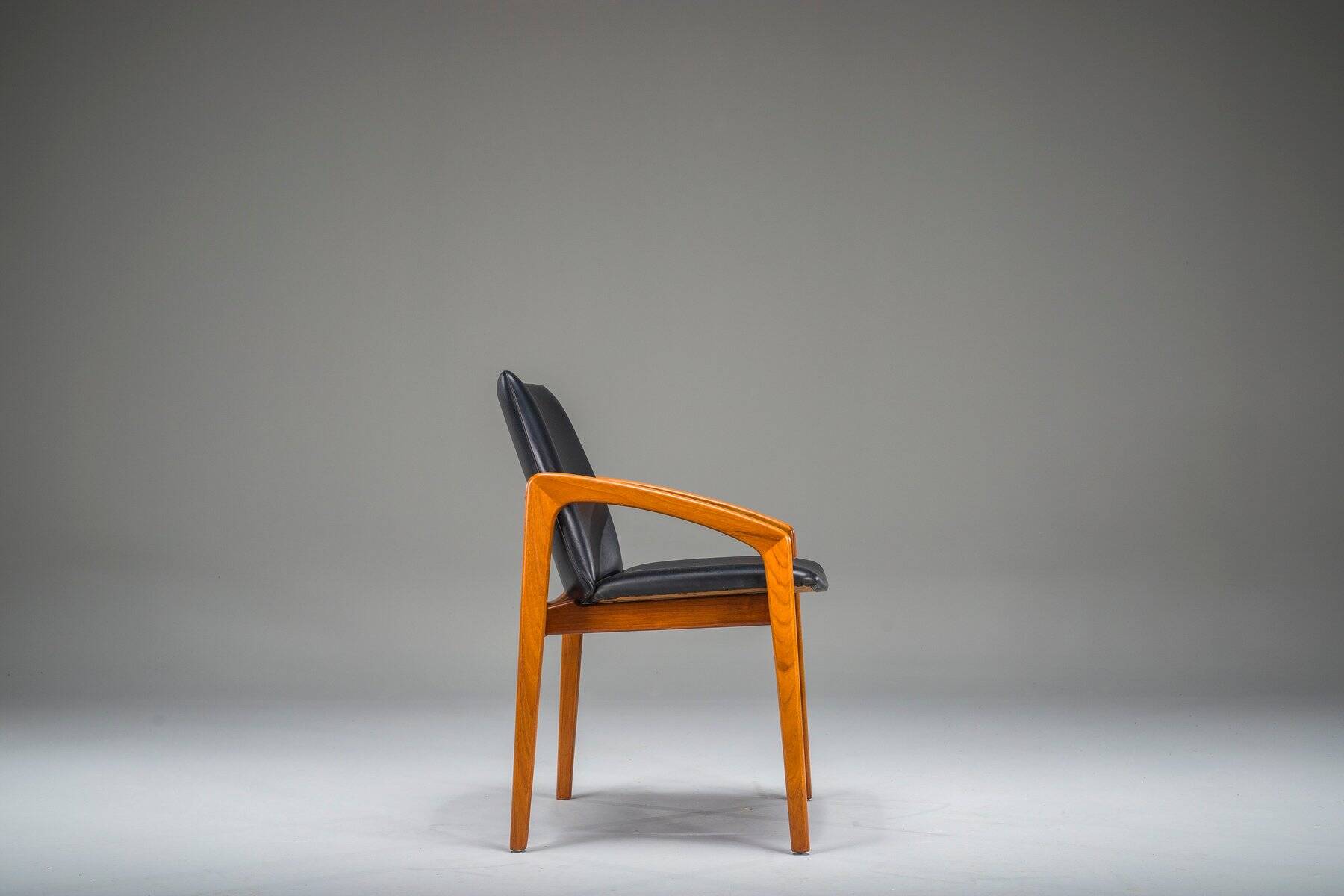 Mid-century Model 23 dining chair by Henning Kjærnulf for Korup Stolefabrik, 1960s