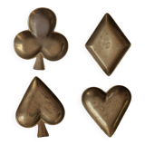 Vintage brass catchall tray